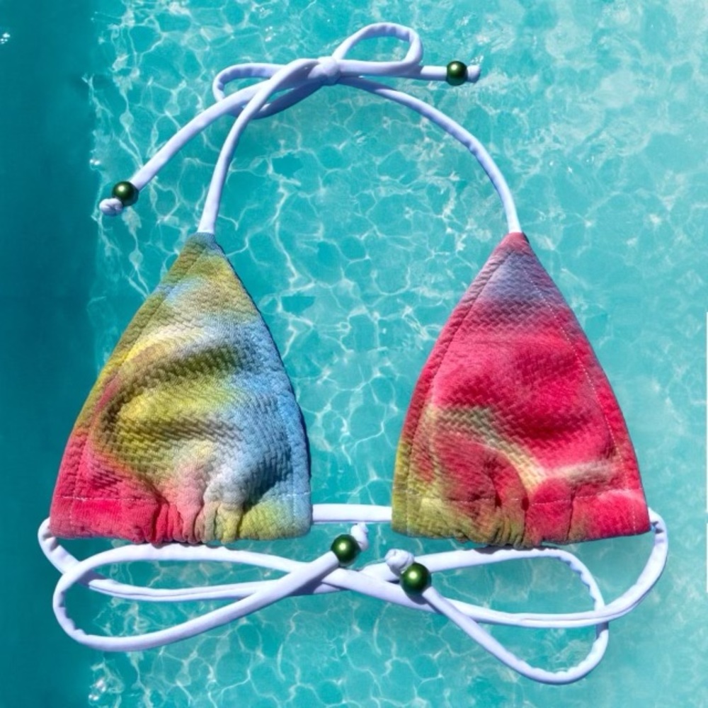 TIEDYE Triangle Bikini Top - Denali Brand